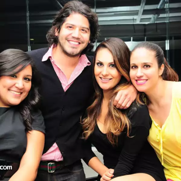 Bere Basauri, Alexis Ornelas, Erika Rangel y Carmen Alatorre
