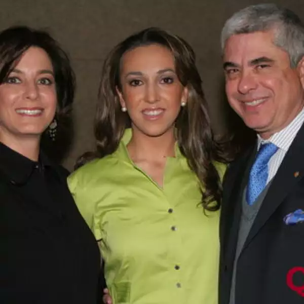 María Eugenia de Ortíz, María Ysita, Enrique Ortíz (tíos festejada)