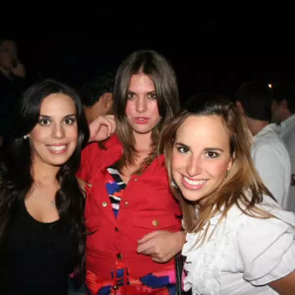 Pamela de la Colina, Mónica Rosamarquez y Úrsula Ortuño.