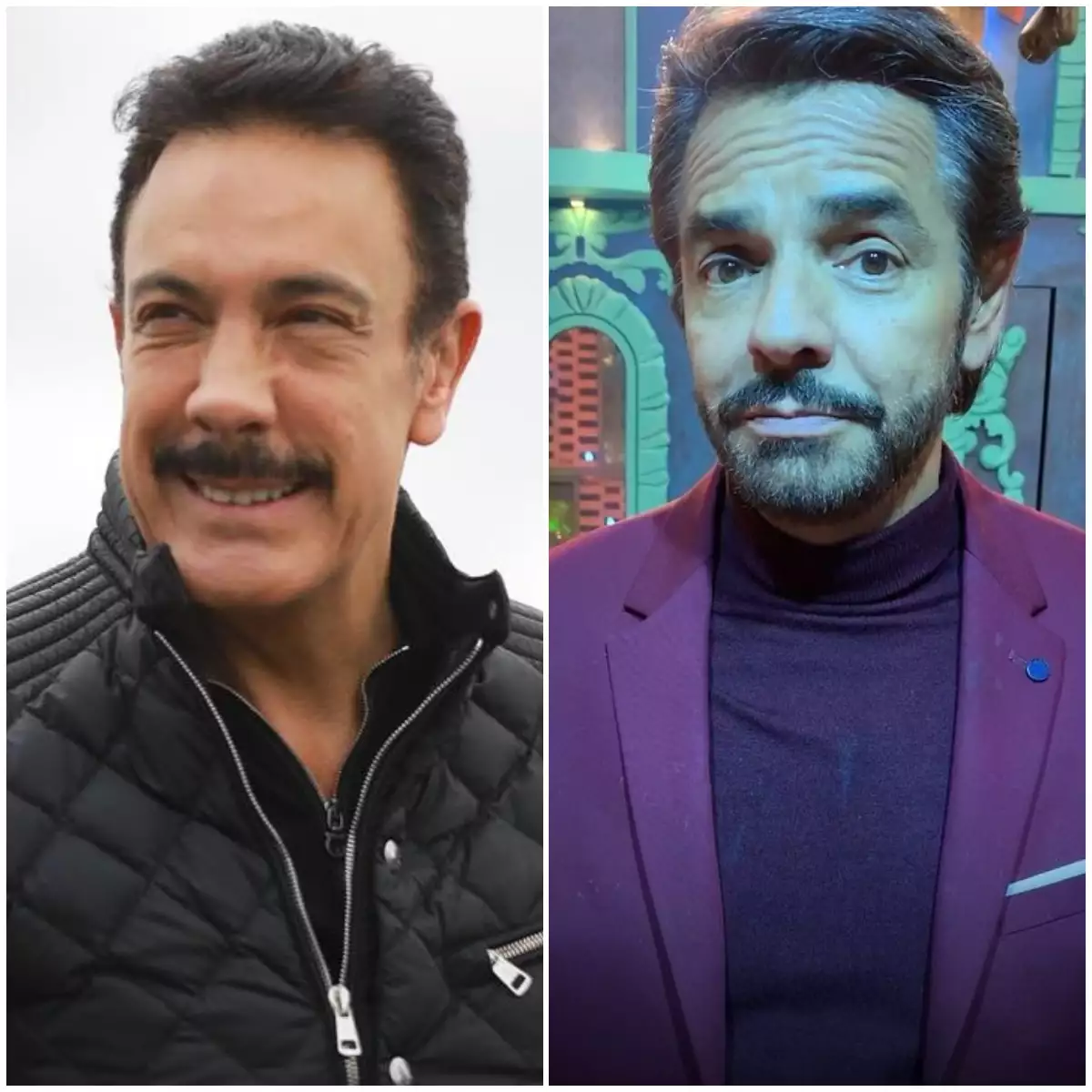 Omar Fayad y Eugenio Derbez