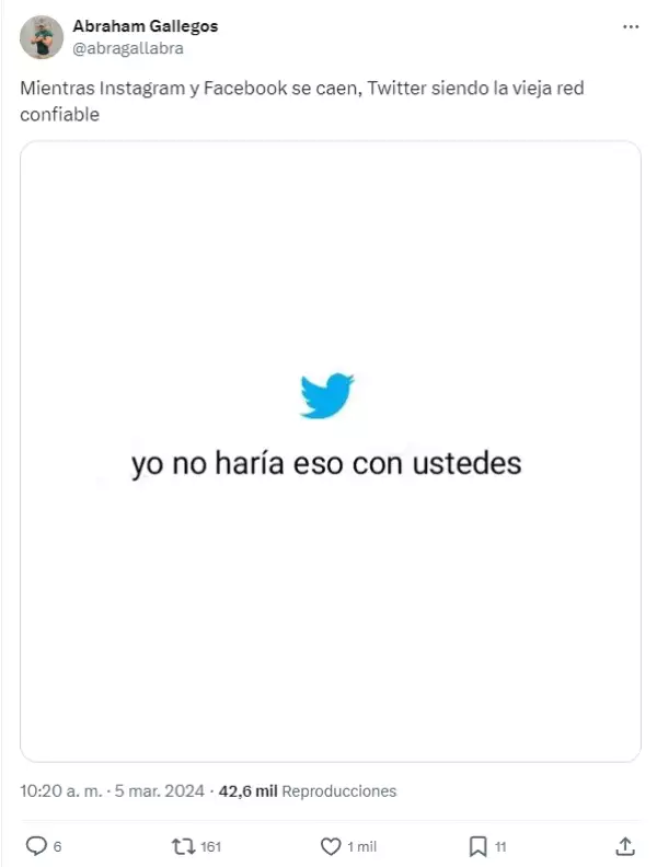memes de Facebook e Instagram