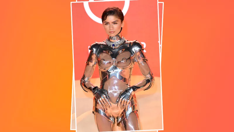 Zendaya revela se sintió mal al usar el look de robot de Thierry Mugler 