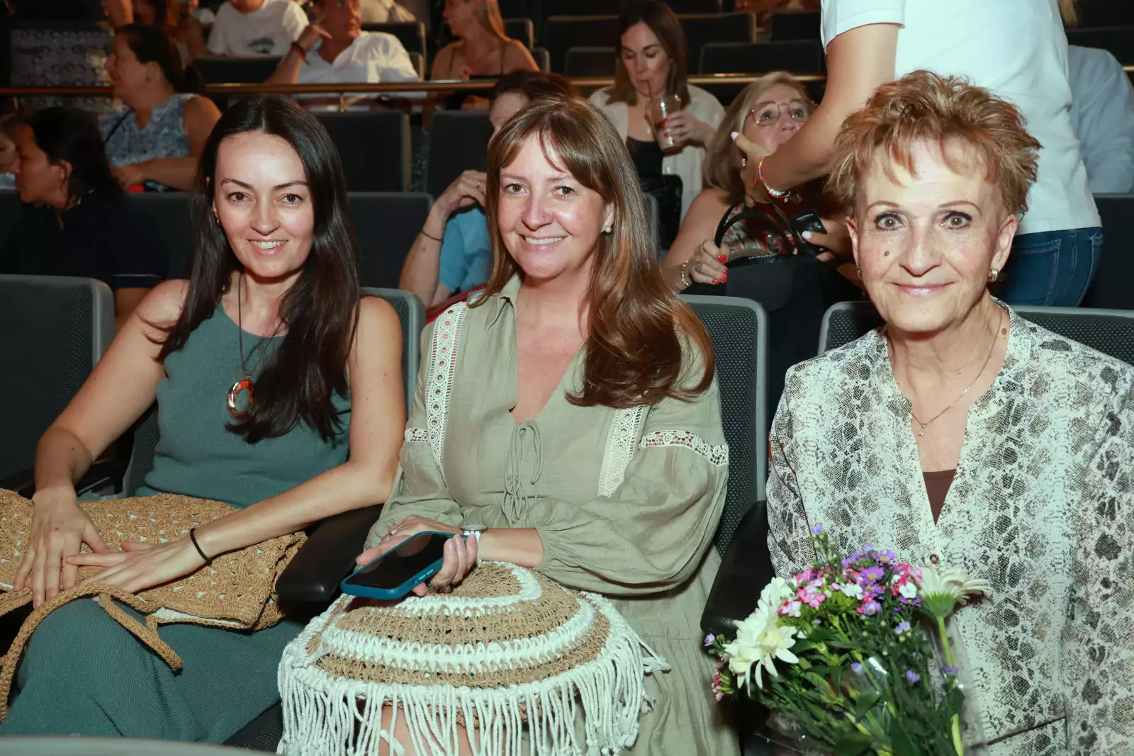 Adriana Baqueiro, Marimar Ruiz y Maricarmen Celorio