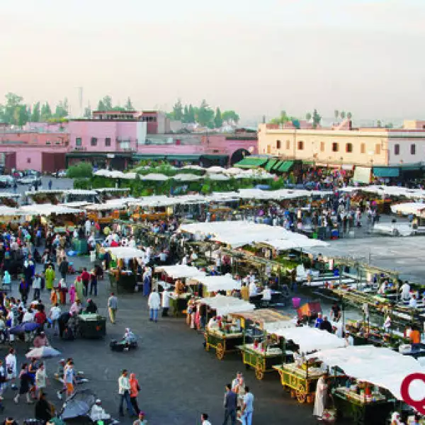 Plaza El Fna de Djemaa, Marrakech