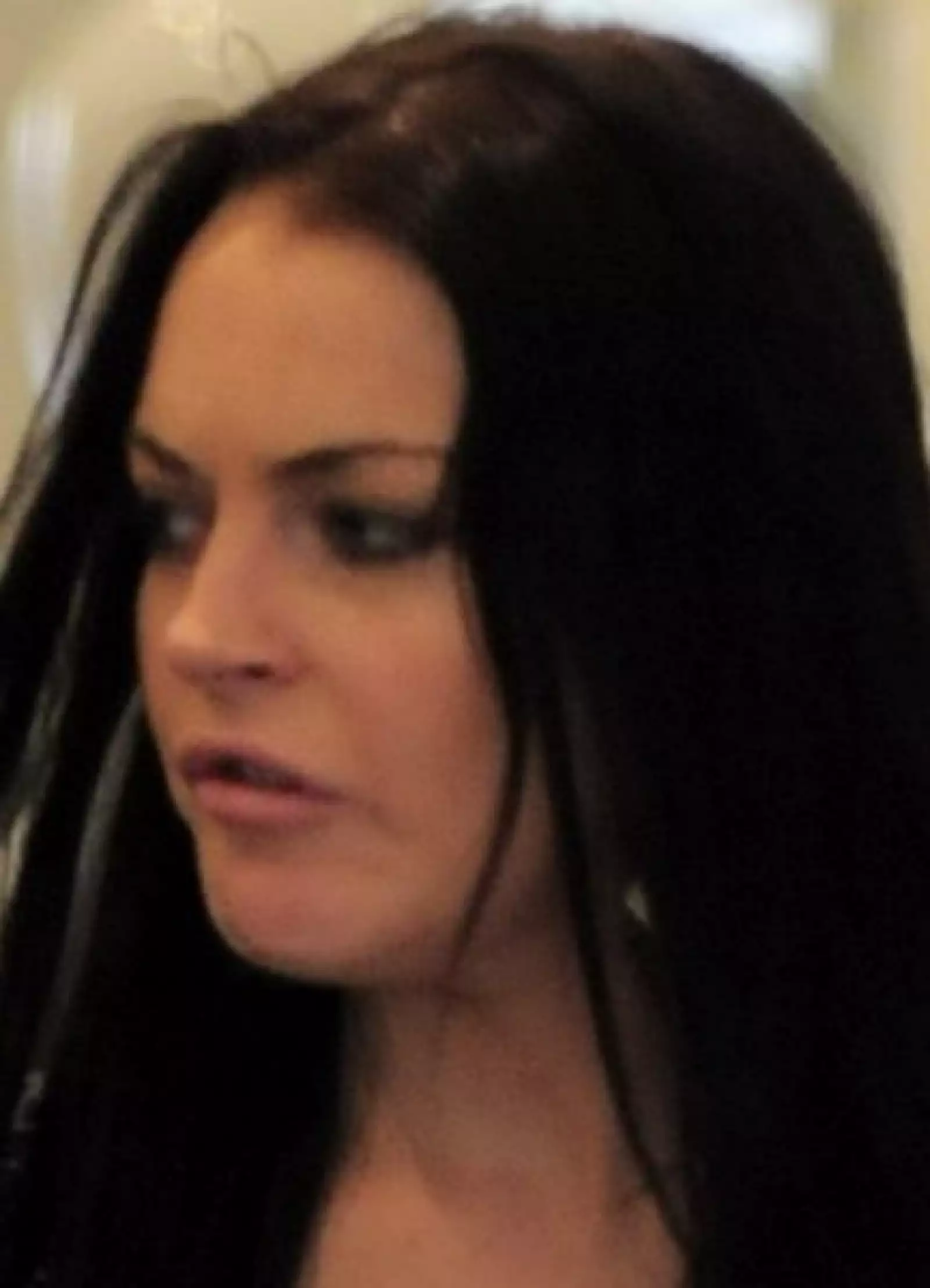 Lindsay vio algo que no sólo no le gustó sino que le dio muchísimo asco.