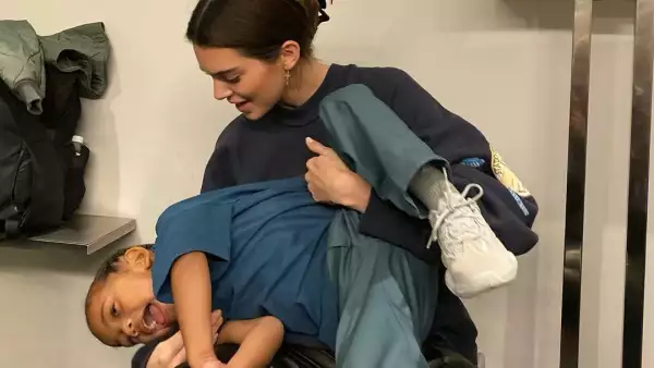 Kendall Jenner y Saint West