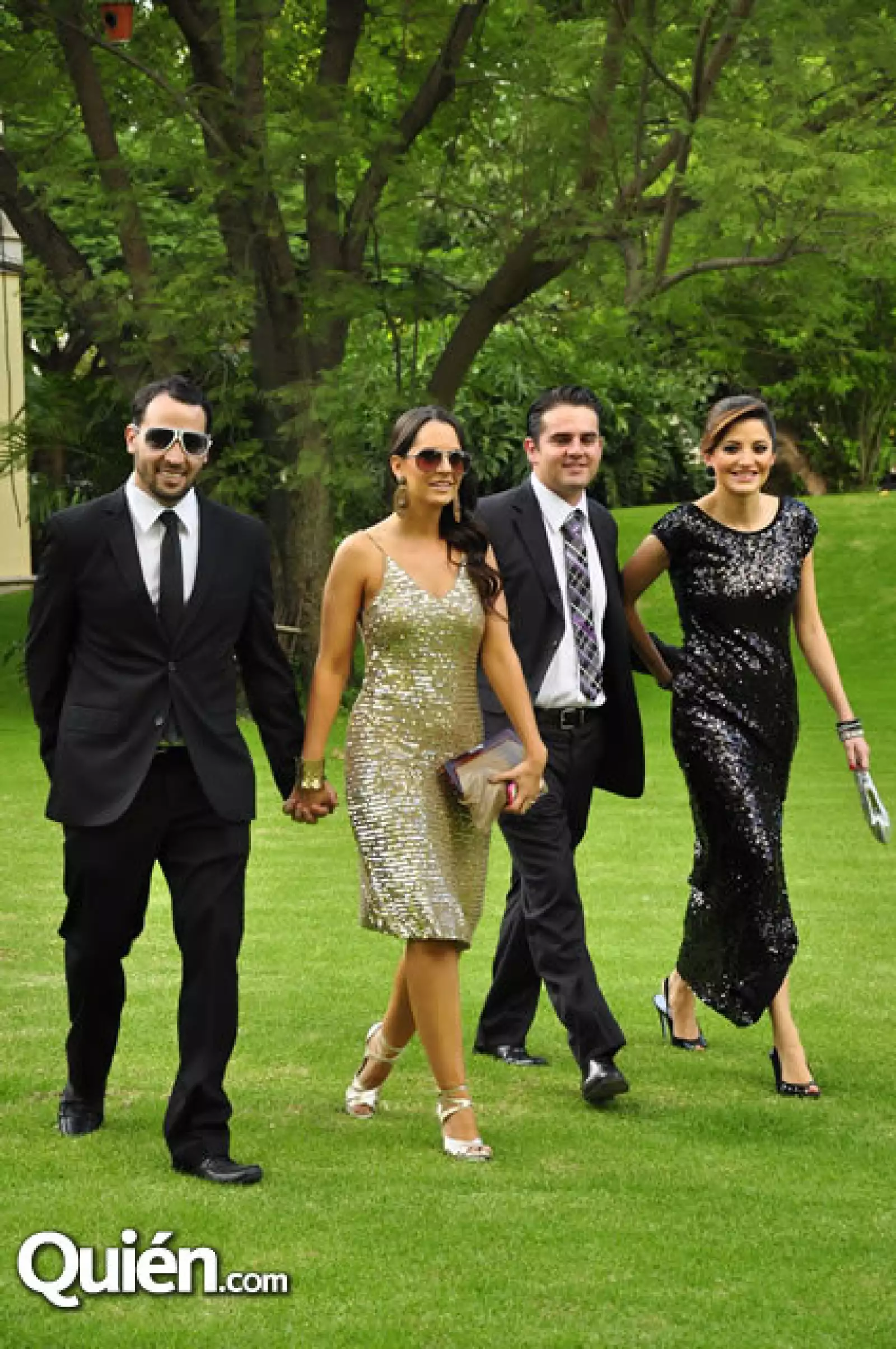 Fernando Solís, Ana Peregrina, David Ochoa y Jimena Rubí