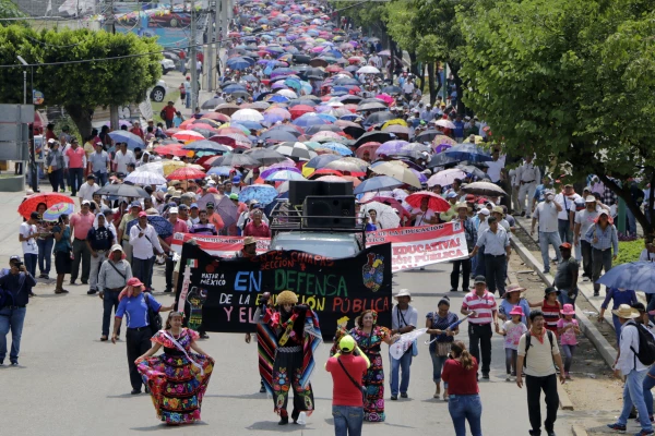 La CNTE en Chiapas