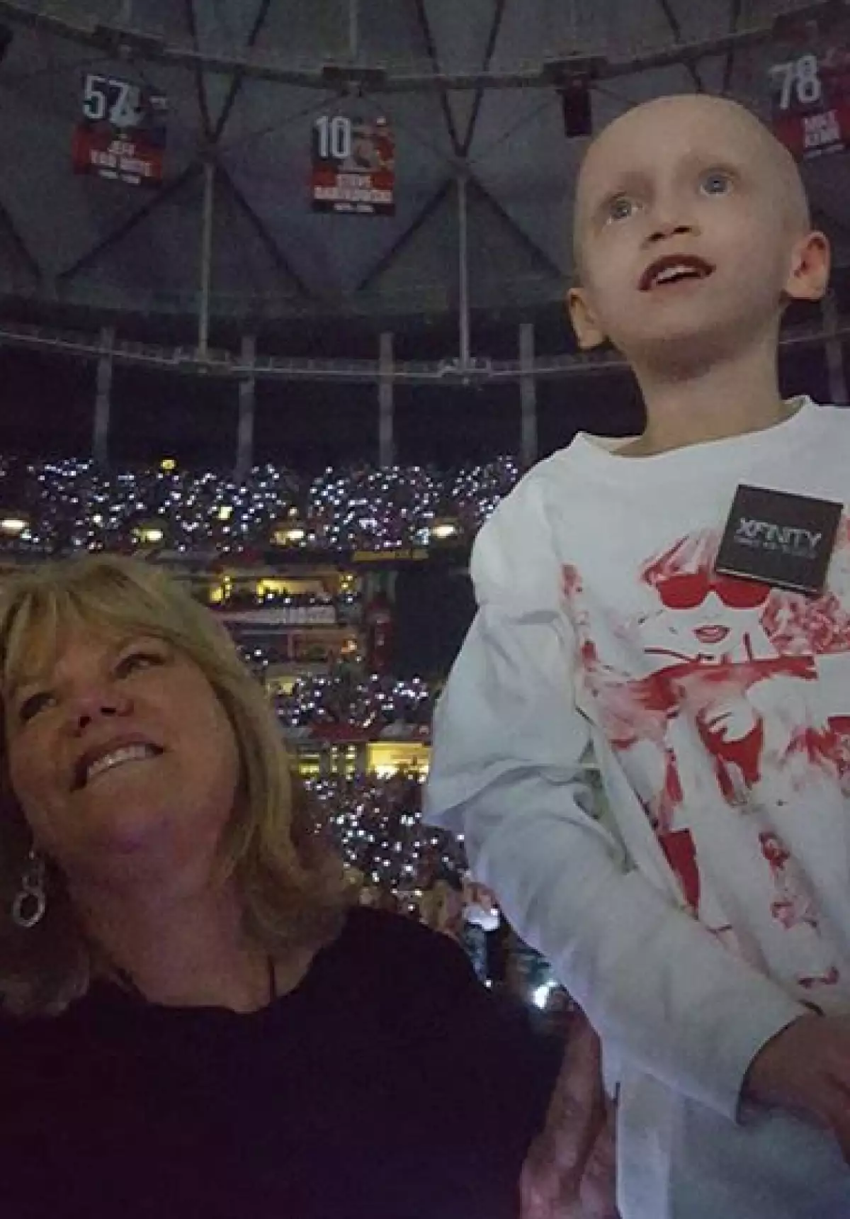 Andrea, mamá de Taylor Swift, fue quien se aseguró de hacer realidad el sueño de la pequeña fan.