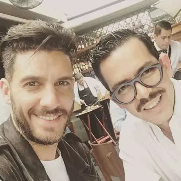 Manolo Caro y Erick Elías