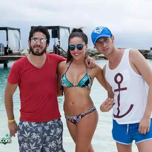 Carlos Trillo,Gabriela Ruíz y Kike Rieche