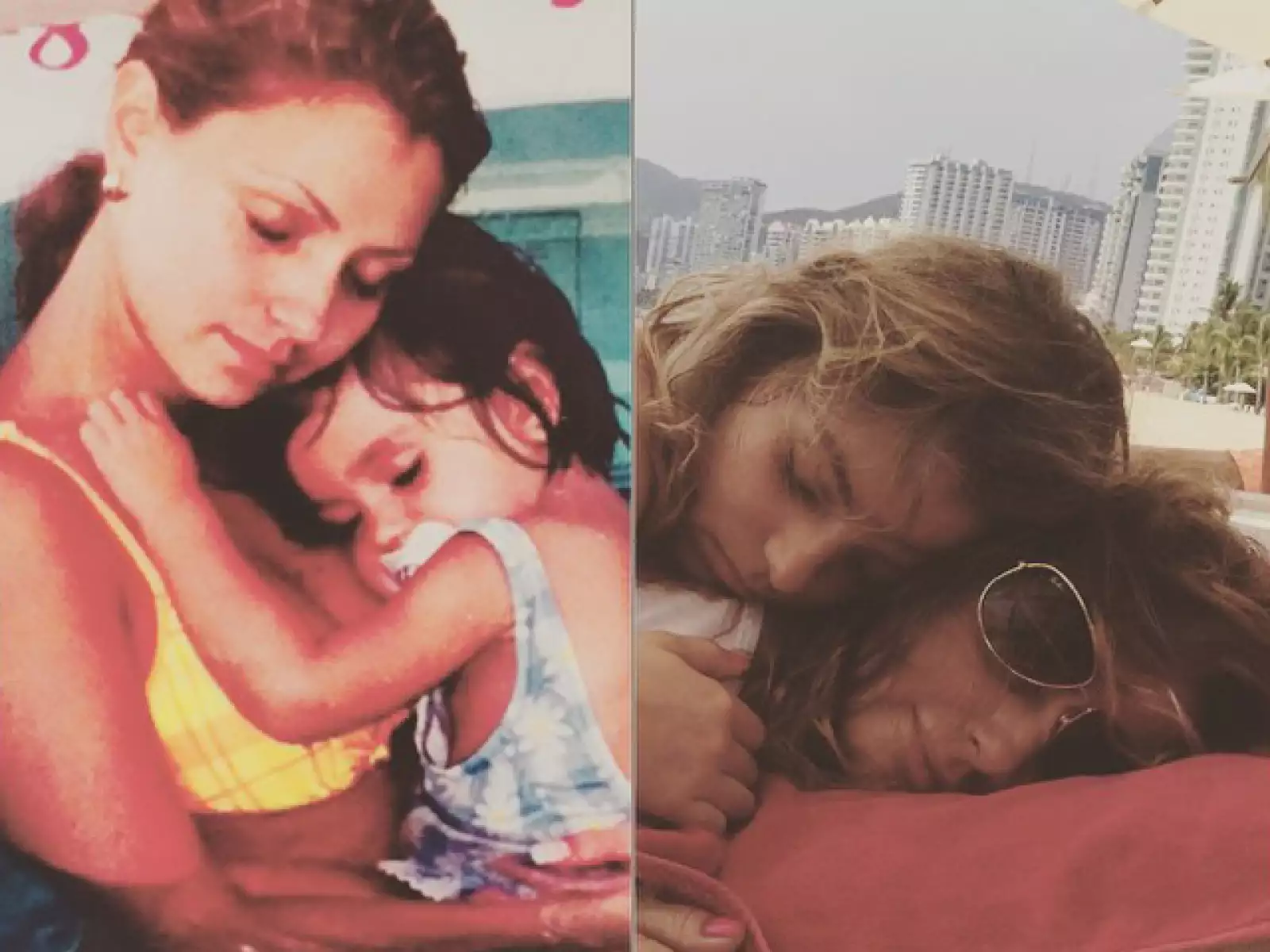 Sofia Castro compartio estas fotos junto a su madre