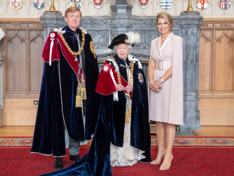 Order Of The Garter Service At Windsor Castle