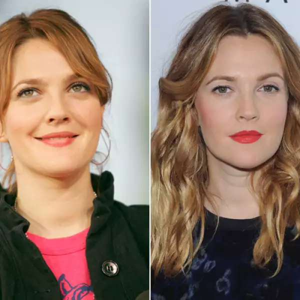 Drew Barrymore ha cambiado su estilo, pero su piel se mantiene joven a sus 39 años.