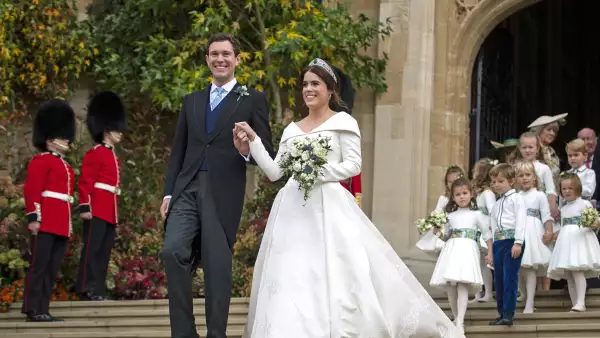 El retrato oficial de la princesa Eugenia y Jack Brooksbank