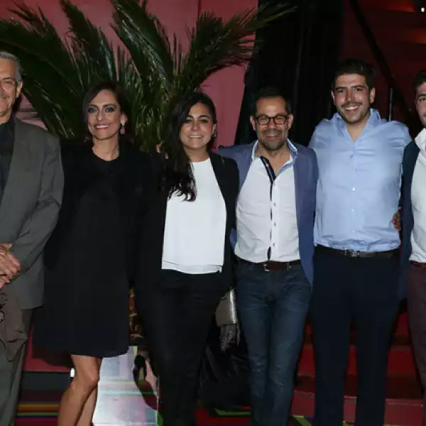 Horacio Salcido, Julieta Salcido, Marí José Alegret, Guillermo Alegret, Santiago Andrade y Jorge Andrade