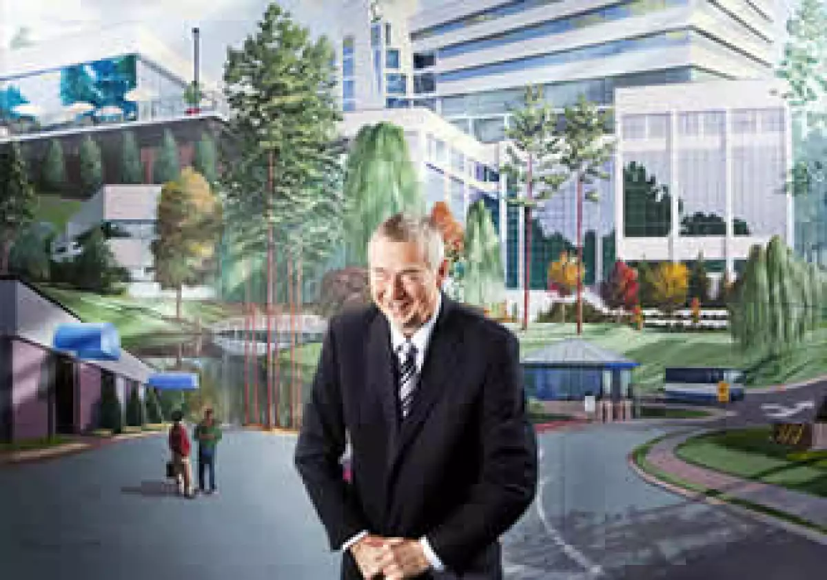 Jim Goodnight, CEO de SAS, explica que su único objetivo “es asegurar que (mis empleados) regresenâ€. (Foto: Greg Segal)