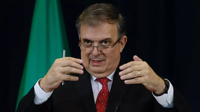 Marcelo Ebard en evento