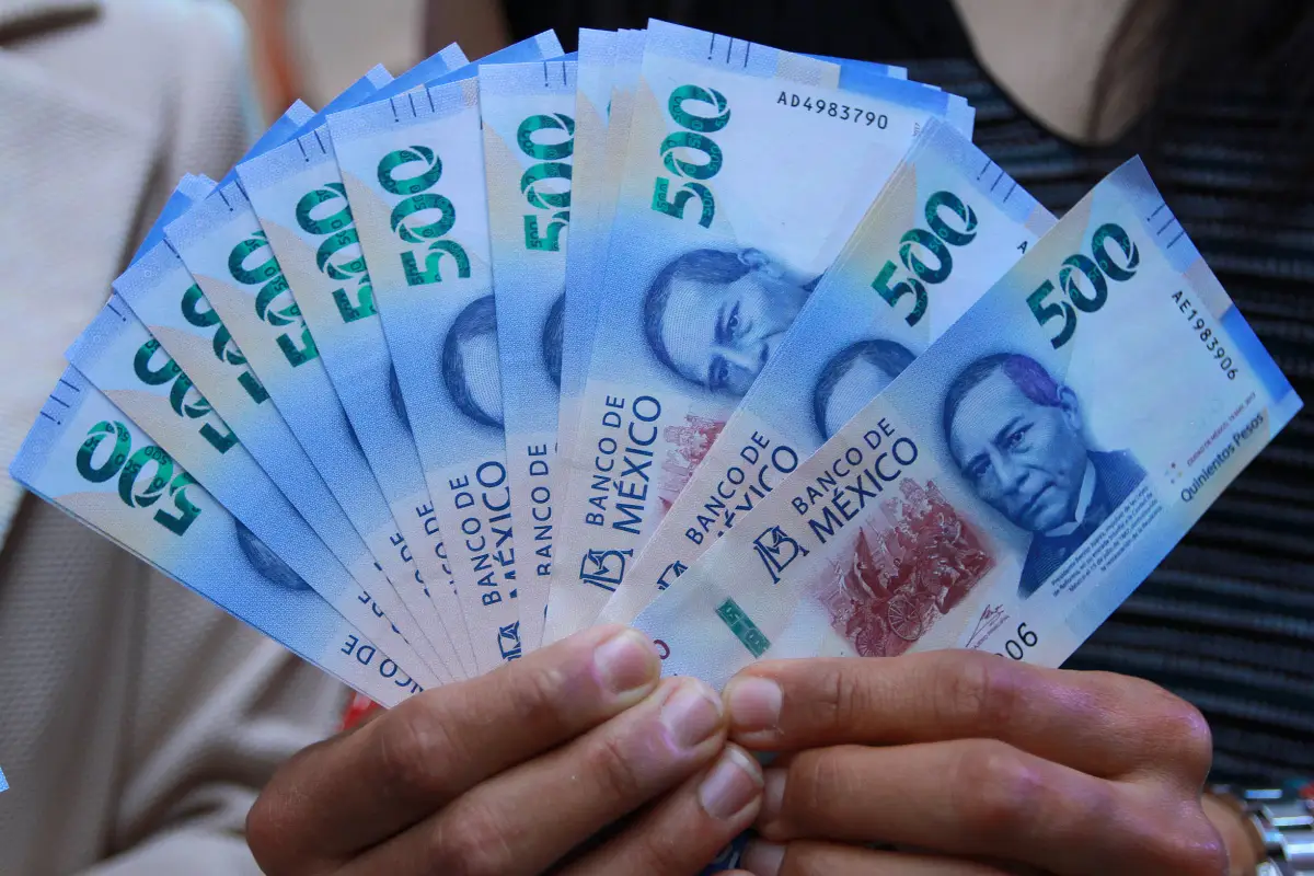 El nuevo billete de 500 pesos.