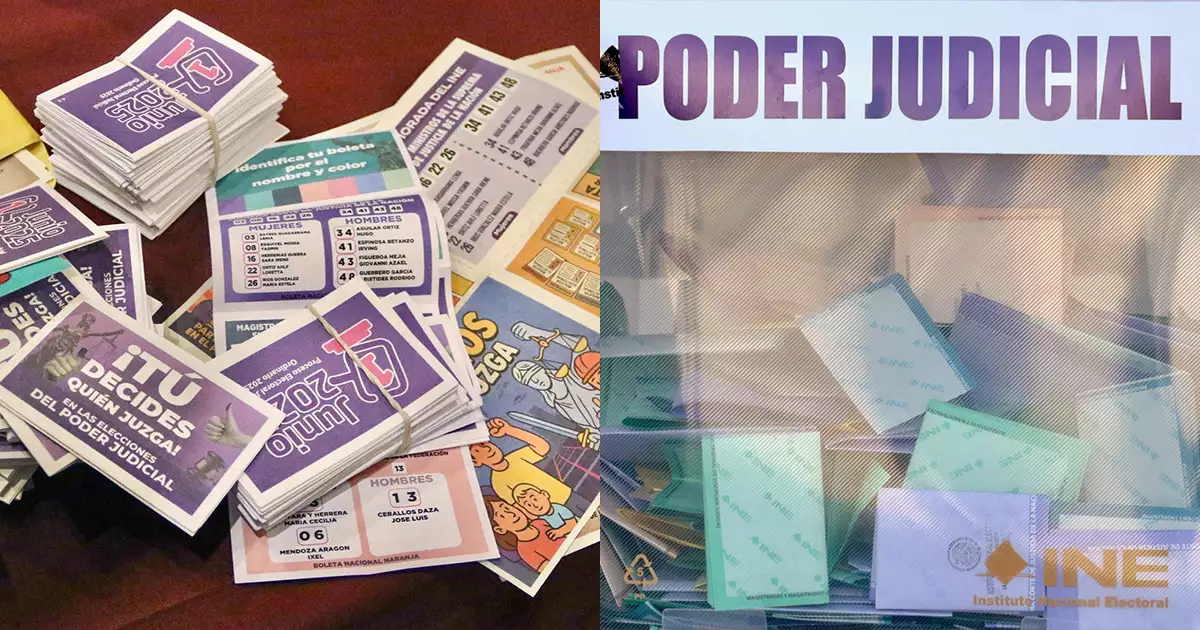 Nuevos jueces y magistrados burlan la ley: salen en acordeones, los multan, pero ganan elección