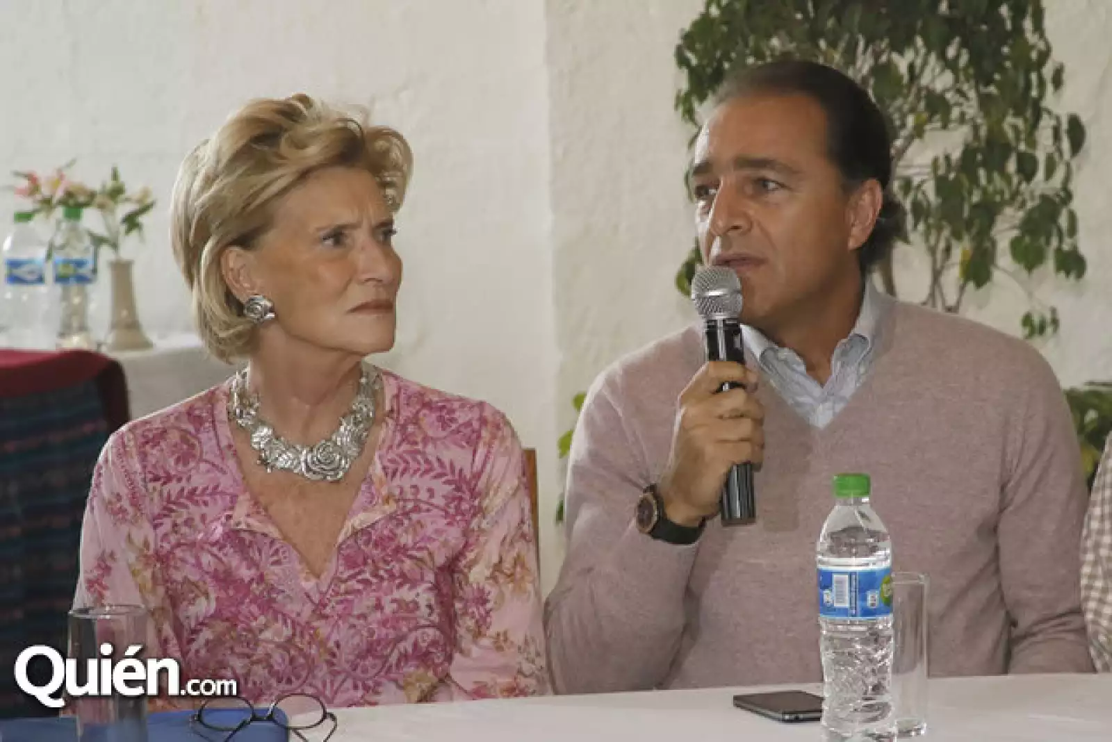 Viviana Corcuera y Pablo Checa