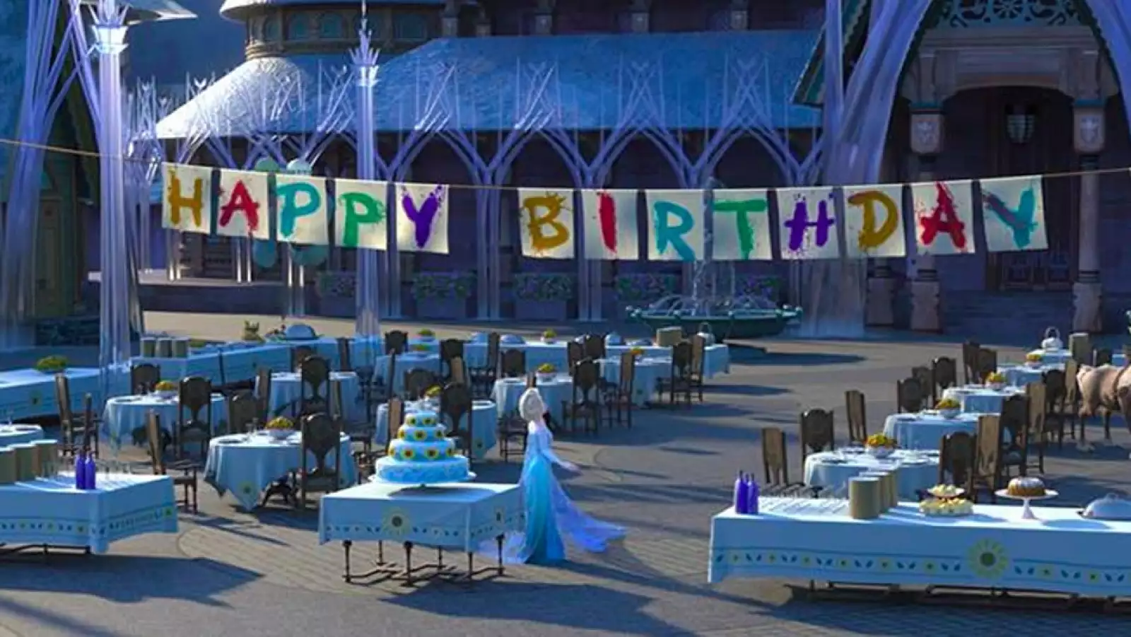cumpleaños frozen fever