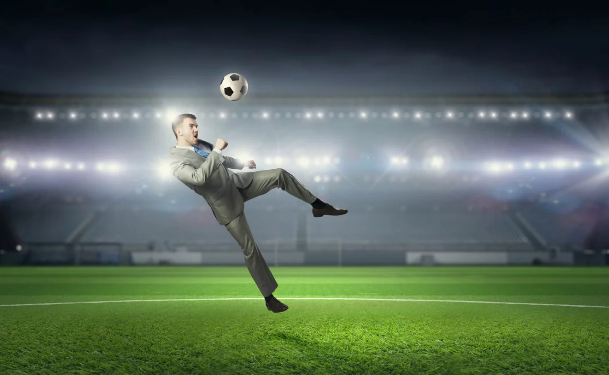 futbol negocios hombre mercados