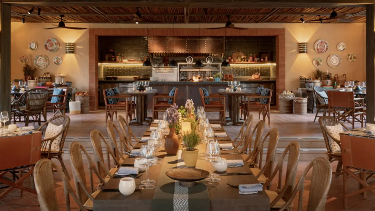 Pirules Garden Kitchen en Rosewood San Miguel de Allende