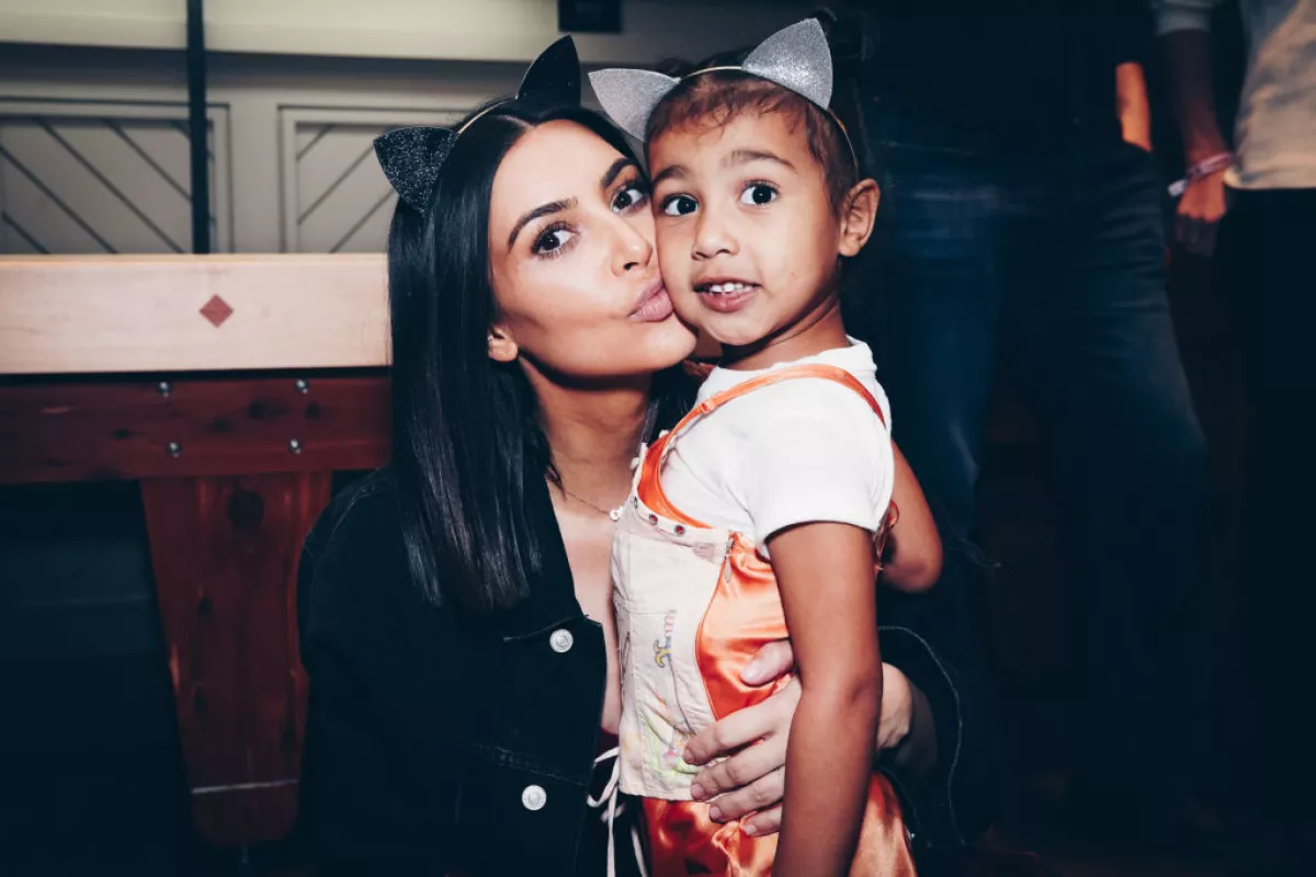 Kim Kardashian y North West