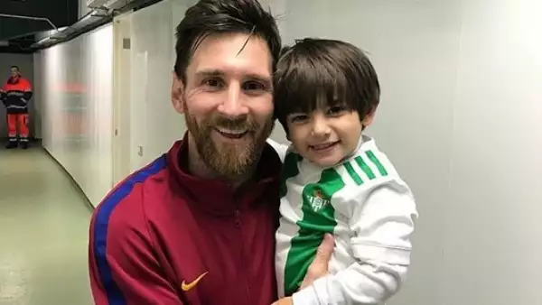 Messi, hijo guardado