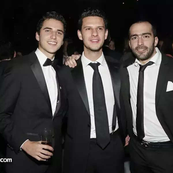 Francisco López,Mauricio Lozano y Diego Sobrino