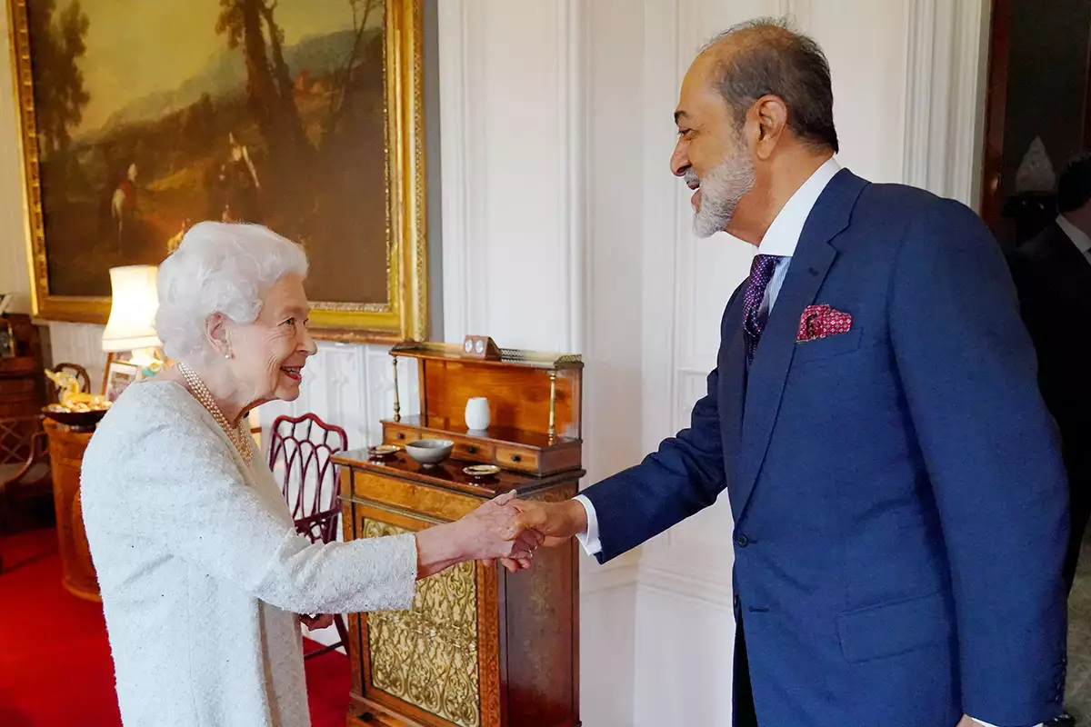 BRITAIN-OMAN-ROYALS