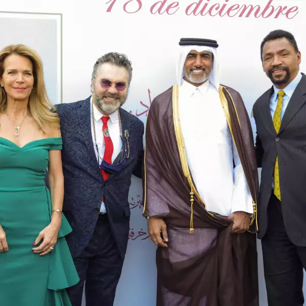 Pita de la Vega, Manuel Mijares, Mohammed Alkawari y Adrián Chávez.