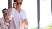 Como parte del cierre del Festival Internacional de Cine de la Riviera Maya, el actor británico ofreció una conferencia de prensa donde platicó sobre su último filme, "Los Intrusos".