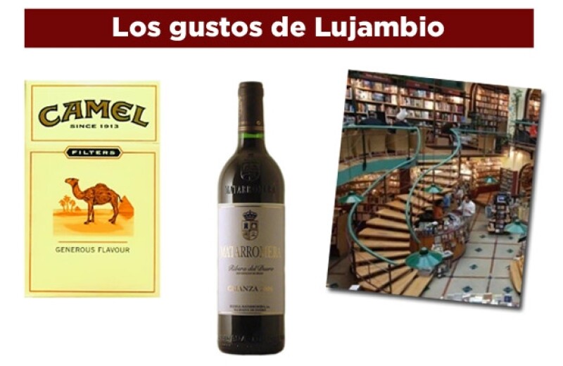 Lujambio es muy convencional y metódico en sus placeres.