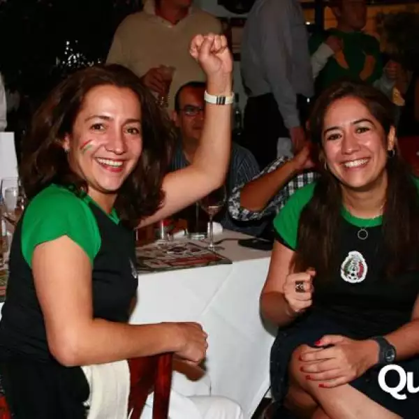 Ambiente Partido México Francia Polanco