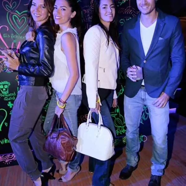 Carmen Soto,Inga Romero,Carla Ponte y Carlos Madrigal