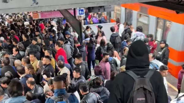 Siete líneas del Metro de la CDMX sufren este lunes debido a las lluvias