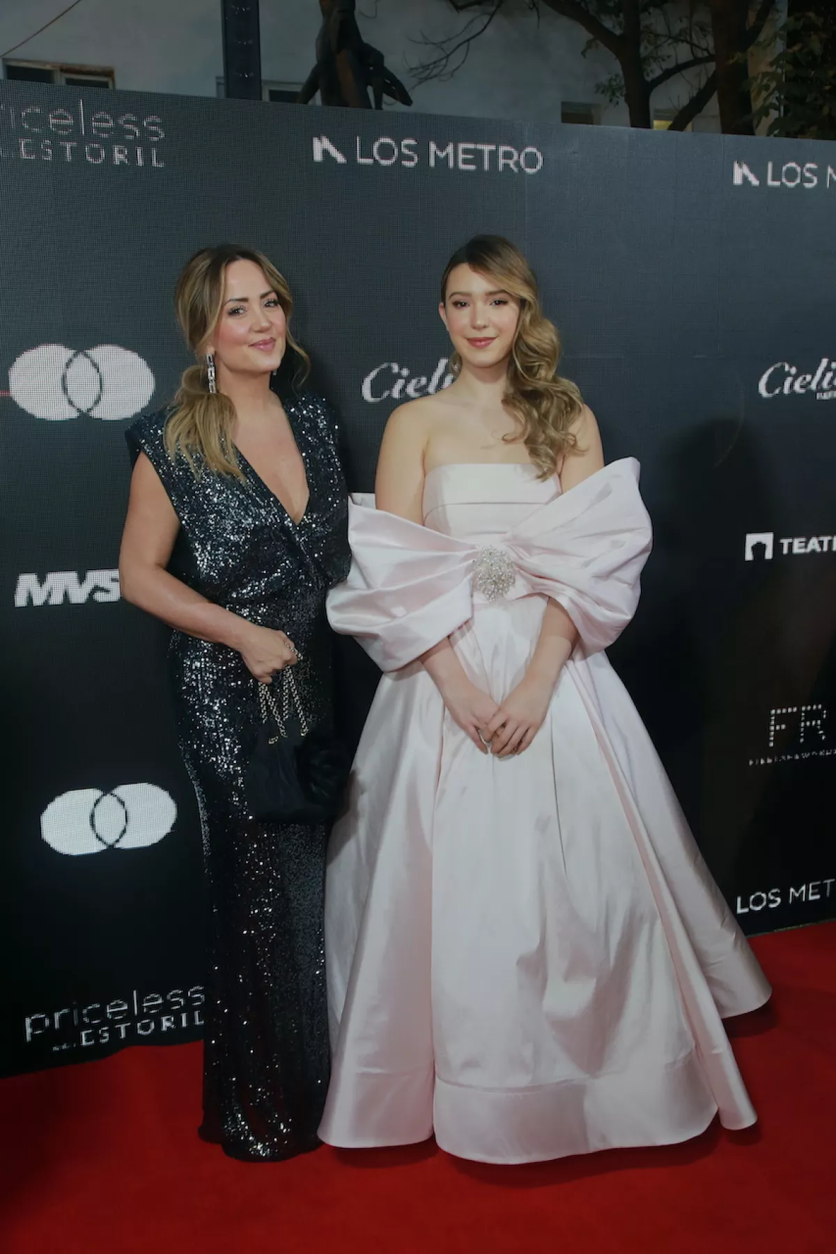 Andrea Legarreta y Mía Rubin