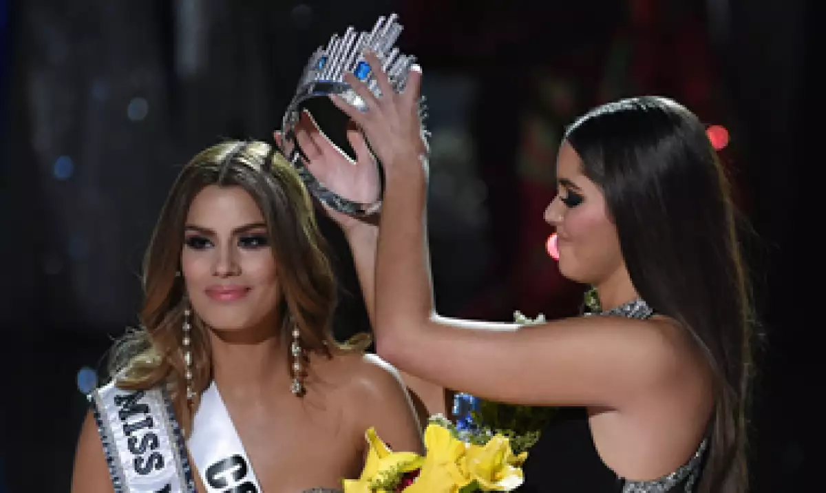 Ariadna Gutiérrez fue declarada la ganadora de Miss Universo 2015 por un error del conductor Steve Harvey. (Foto: Getty Images)
