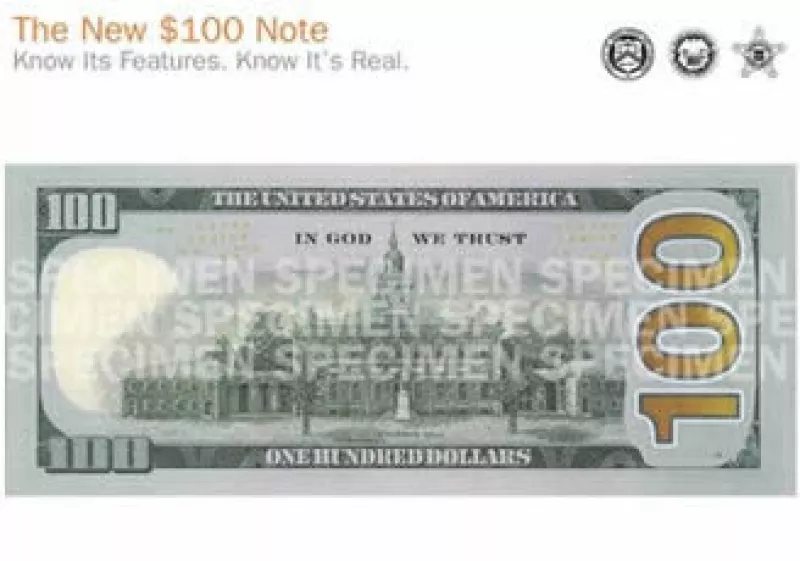 El defecto es una pequeña parte del billete que, una vez impreso, queda en blanco. (Foto: AP)