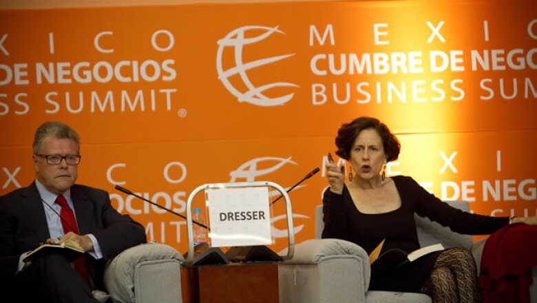 Sergio Sarmiento y Denise Dresser participaron en el debate sobre los principales retos que enfrenta México en materia política.