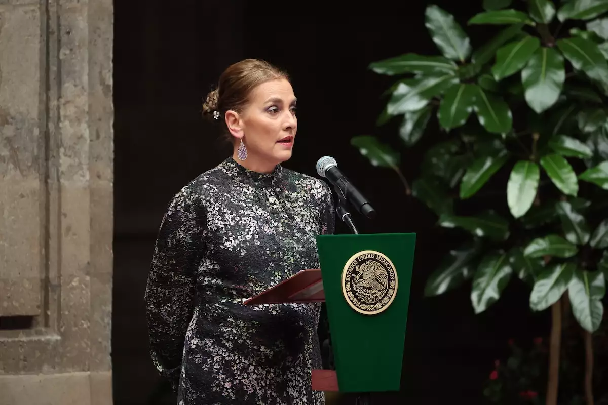 Beatriz Gutiérrez Müller, esposa del presidente, Andrés Manuel López Obrador