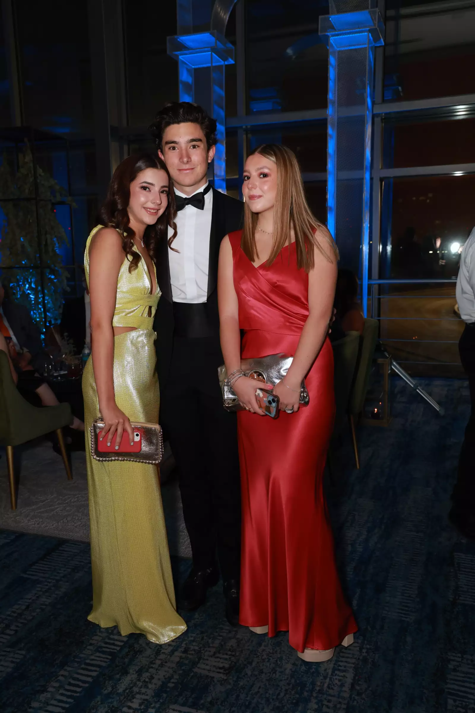 Mirena Palacio , Íker Rivas y Sofía Palacio 