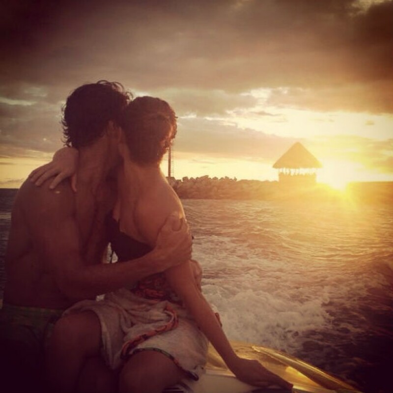 Alex y Andrea lucen totalmente enamorados y eso se refleja en sus fotos en las redes sociales.