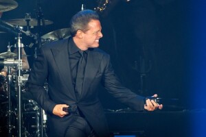 Luis Miguel en su concierto del año pasado.