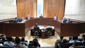 Magistrados electorales en sesión