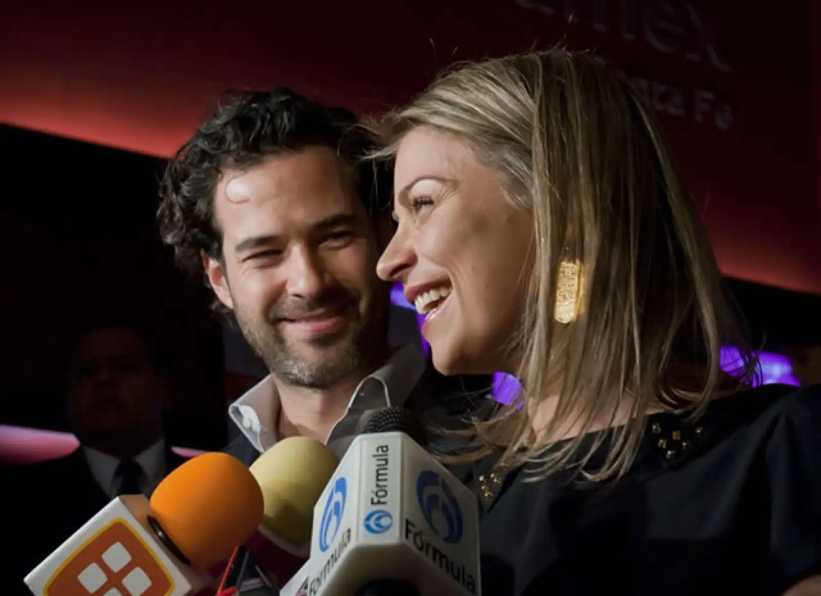 Emiliano Salinas y Ludwika Paleta.