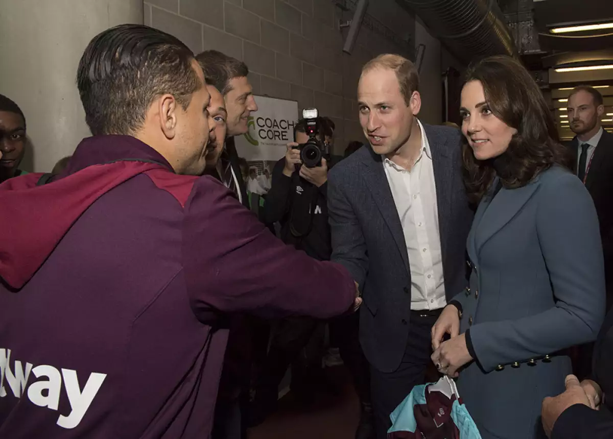 'Chicharito' Hernández y príncipe William