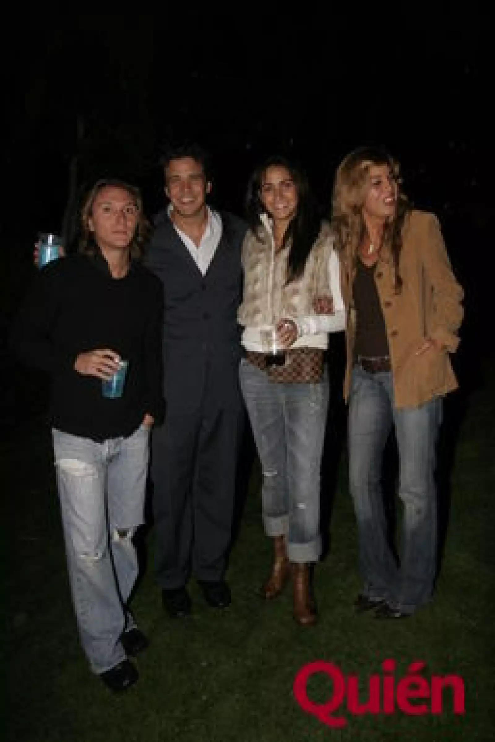 David Larrabure, José Morales, Jackie Cheres, Mónica Biringer